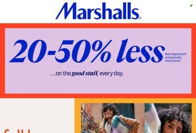 marshalls weekly ad